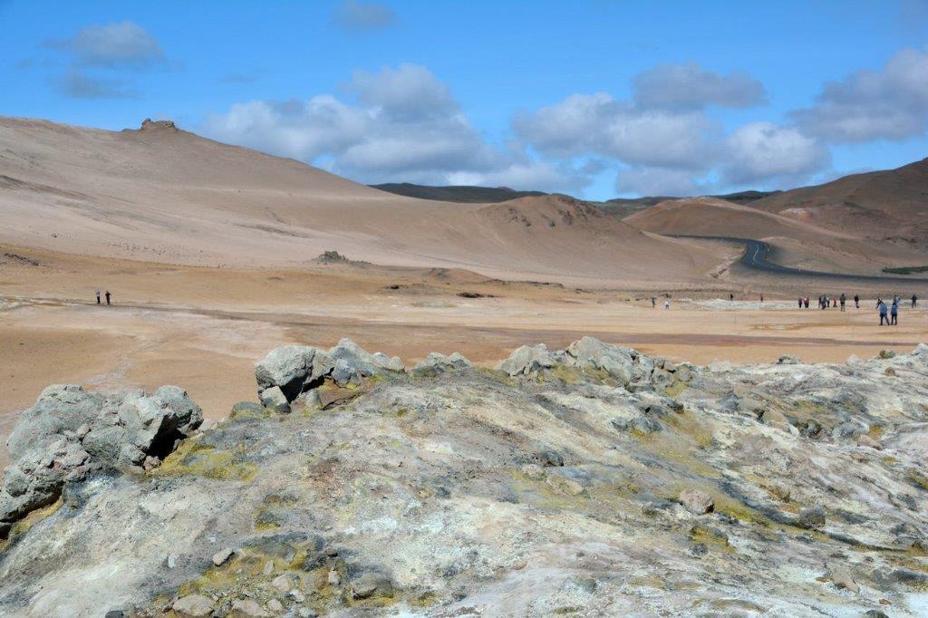 Farbenpracht in Námaskarð/Nordisland