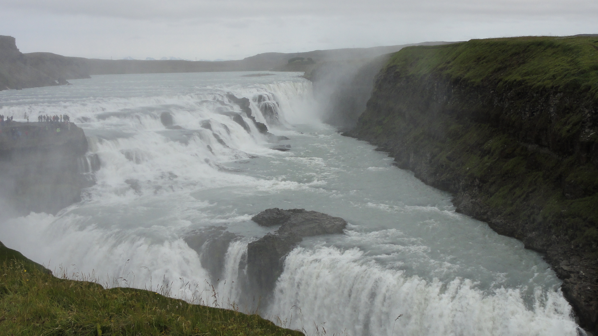 Gulfoss Wasserfall / Island