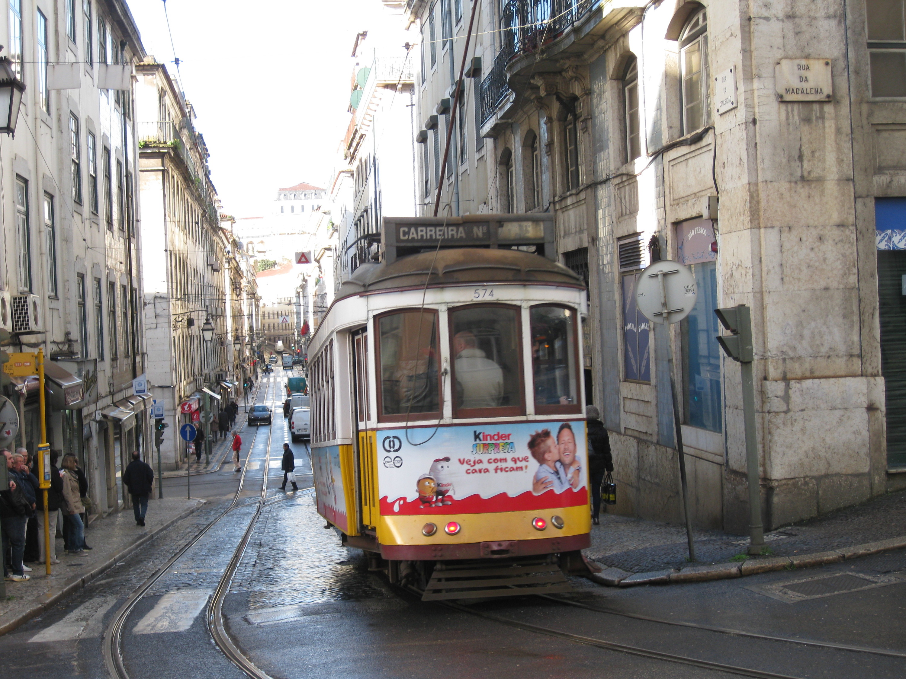 Lissabon Impressions - Die berühmte "Electrico"