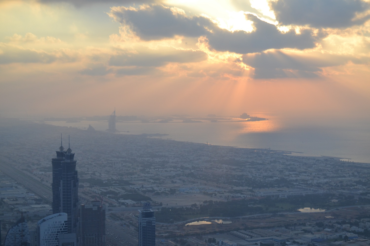 Sonnenuntergang in Dubai