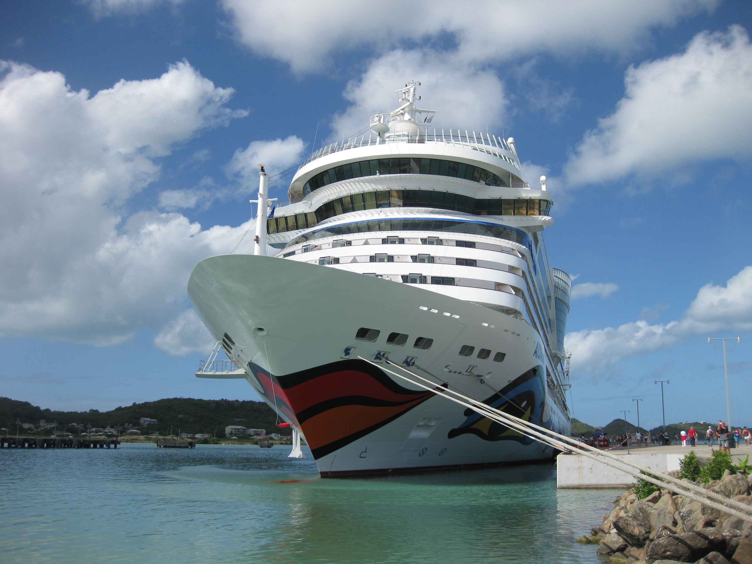 Karibische Momente - Die mar im Hafen von Antigua