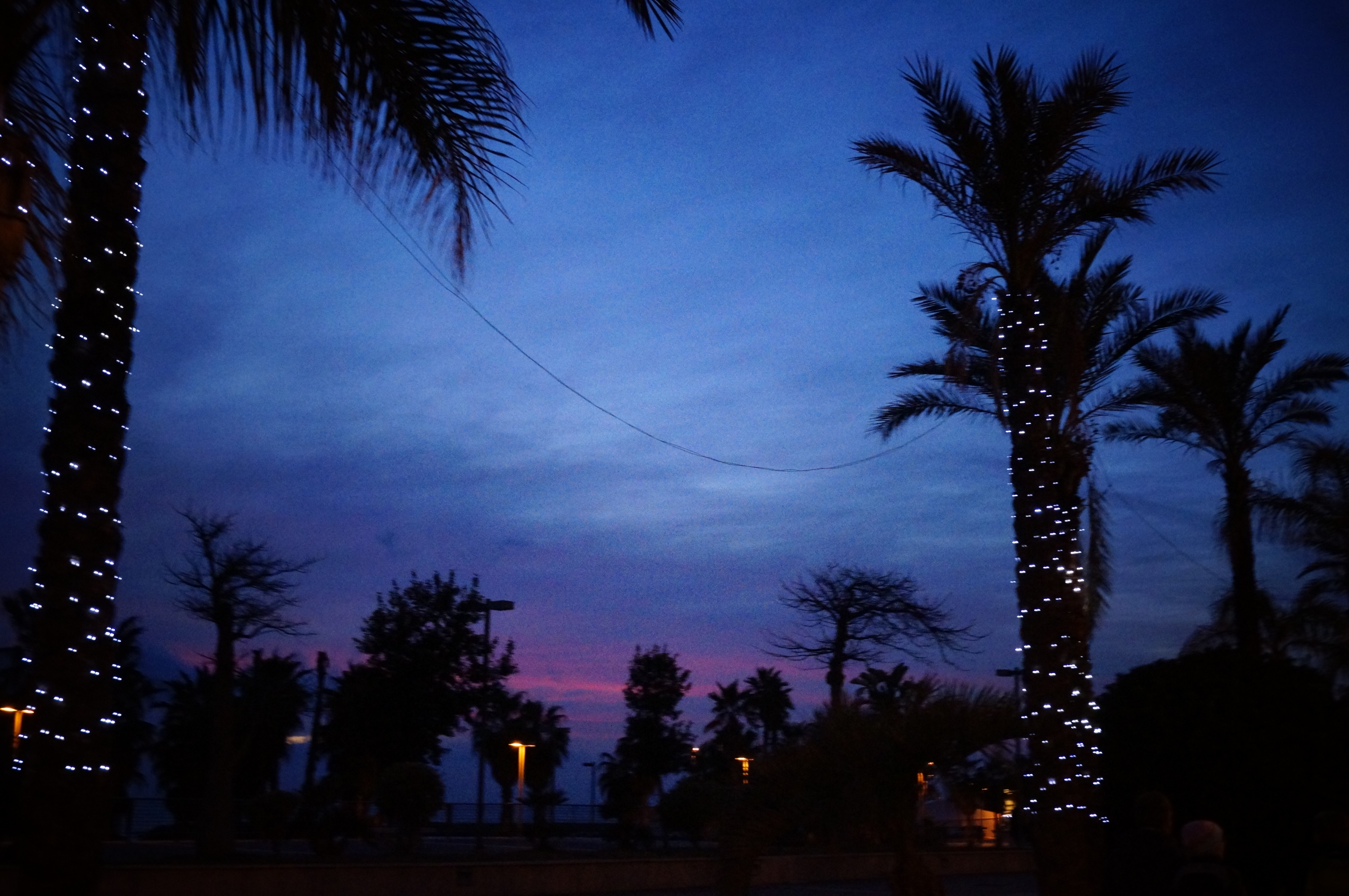 Abendstimmung in Civitavecchia