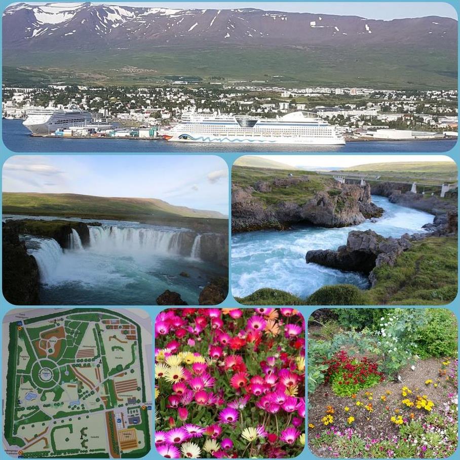 Akureyri - Godafoss und botanischer Garten