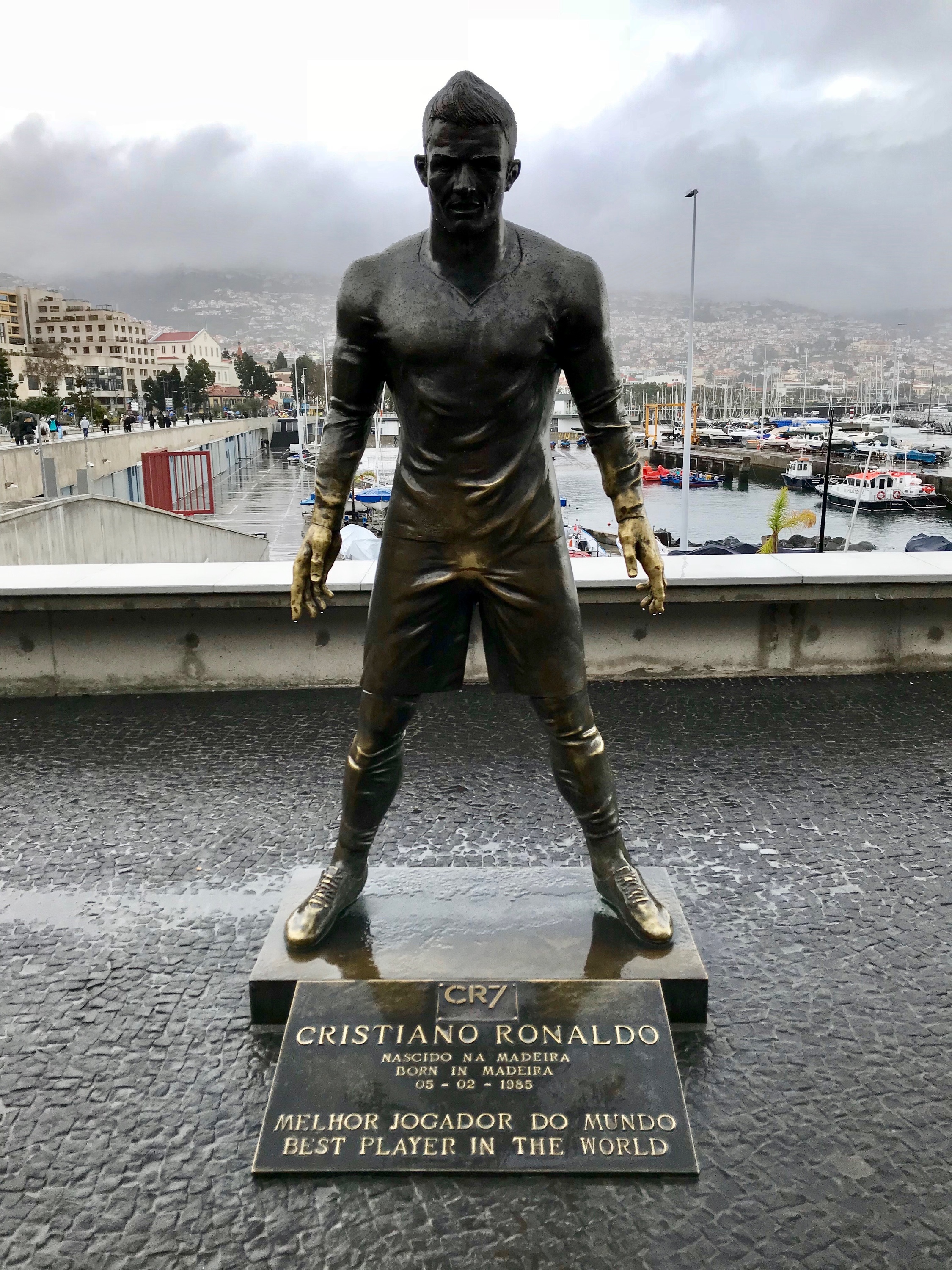 Cristiano Ronaldo-Statue