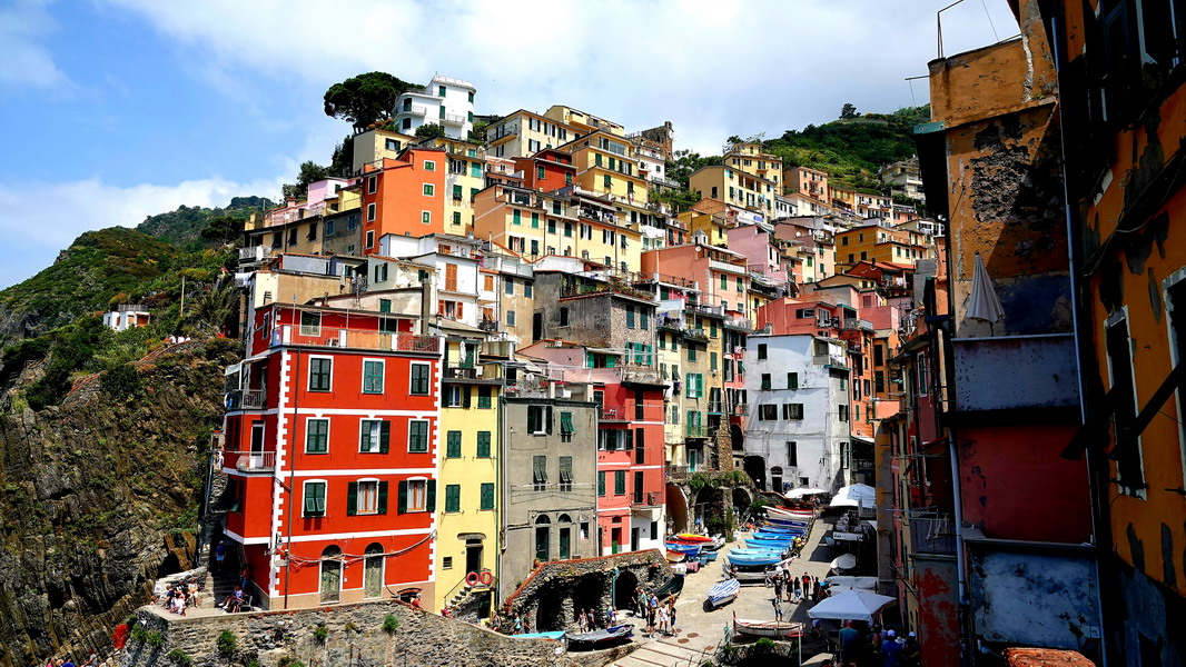 Riomaggiore - Cinque Terre Nationalpark / Italien