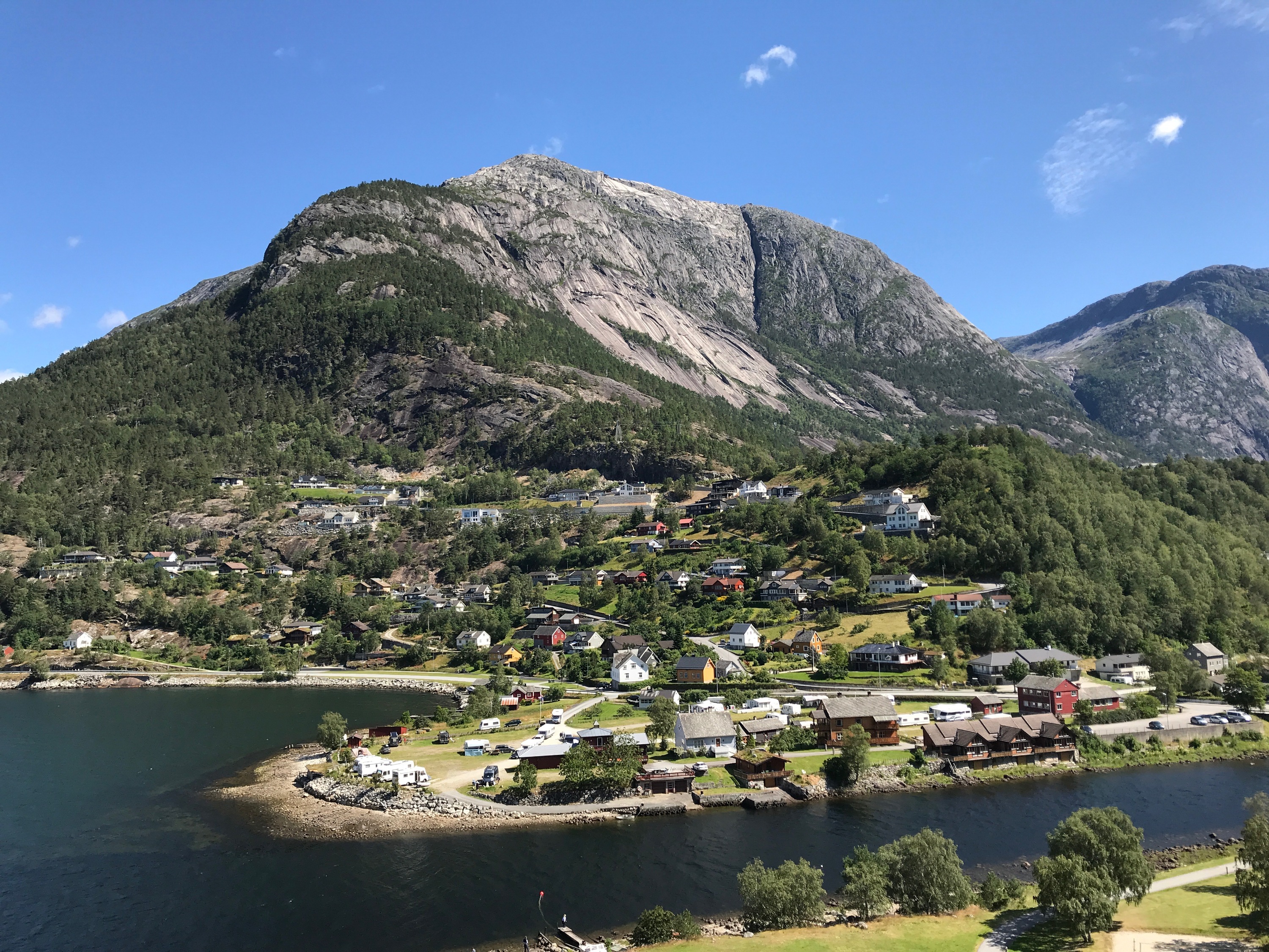 Eidfjord, eine Landschaft wie gemalt