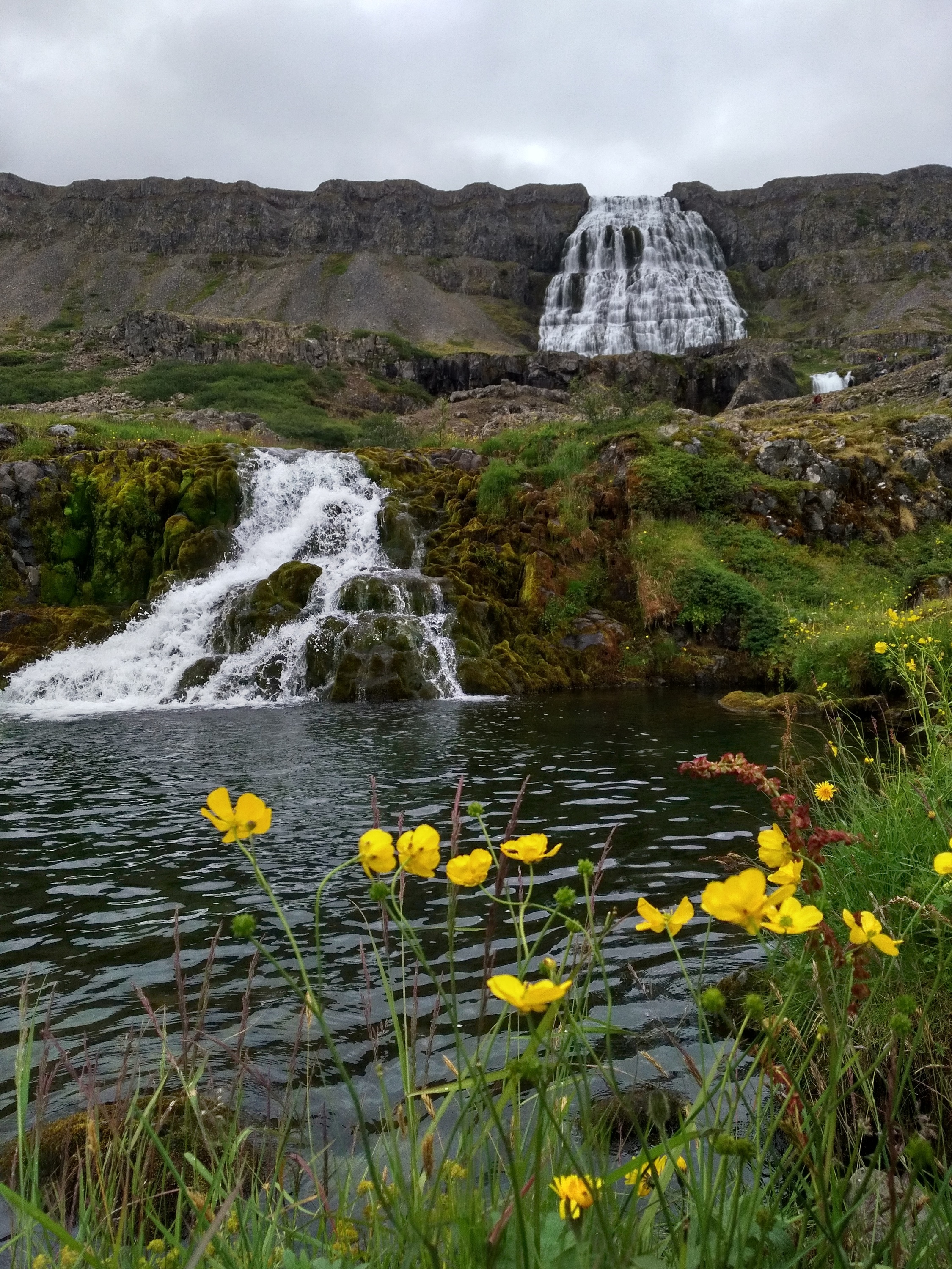 Island, Wasserfall Dynjandi