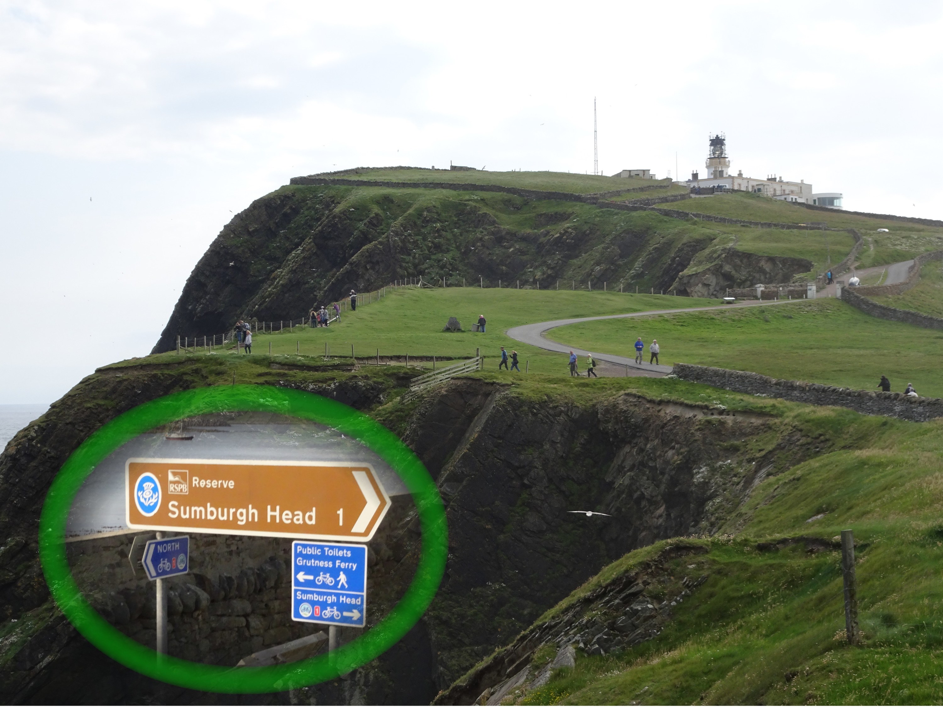 Sumburgh Head, die südlichste Landspitze der Shetland Inseln