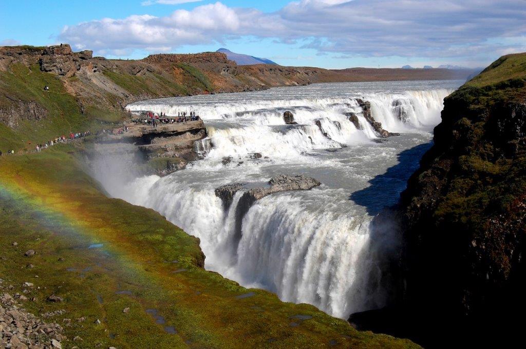 Zauberhaftes Nordland - der Gullfoss auf Island