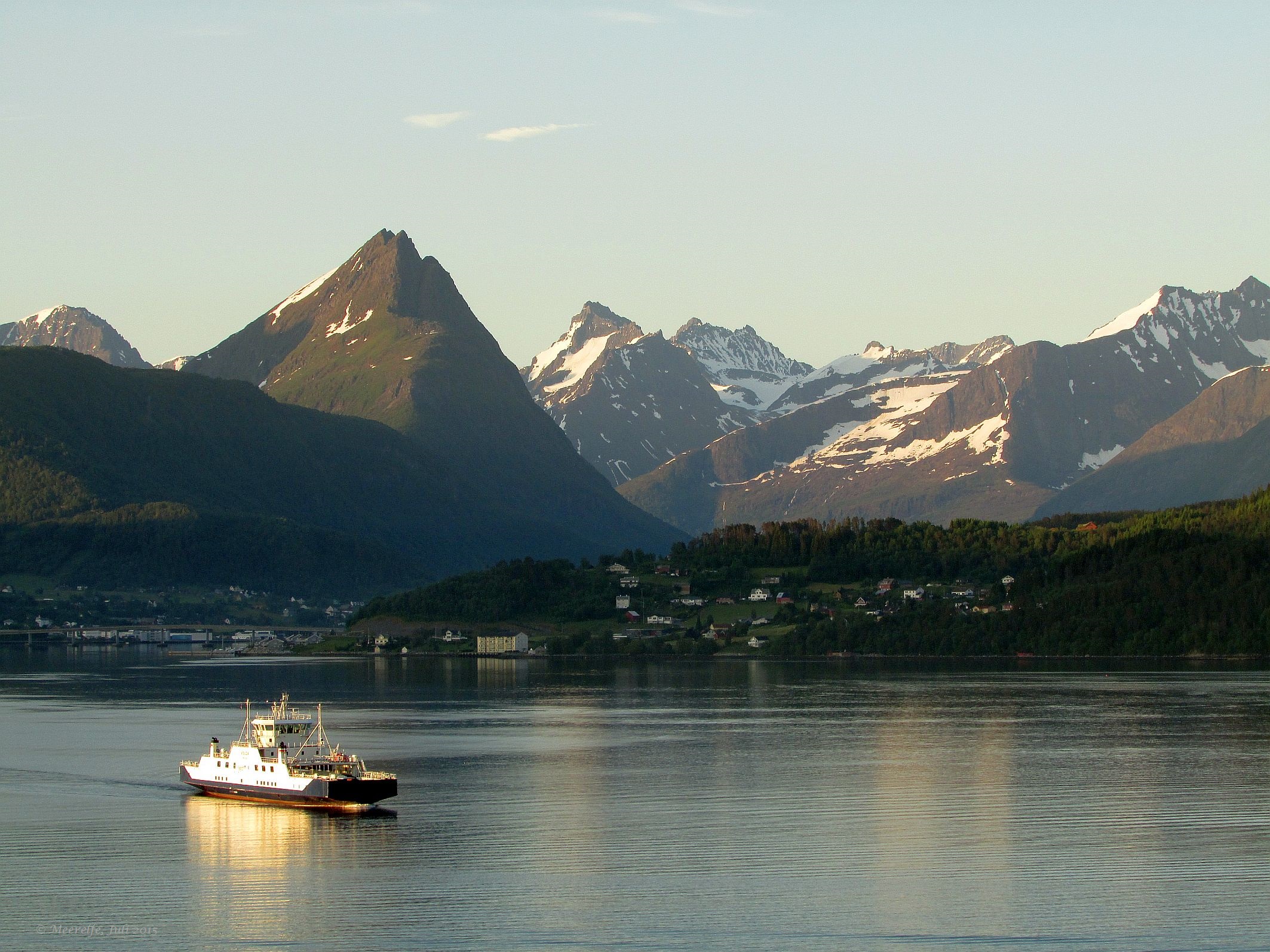 Die Friedlichkeit der Fjorde