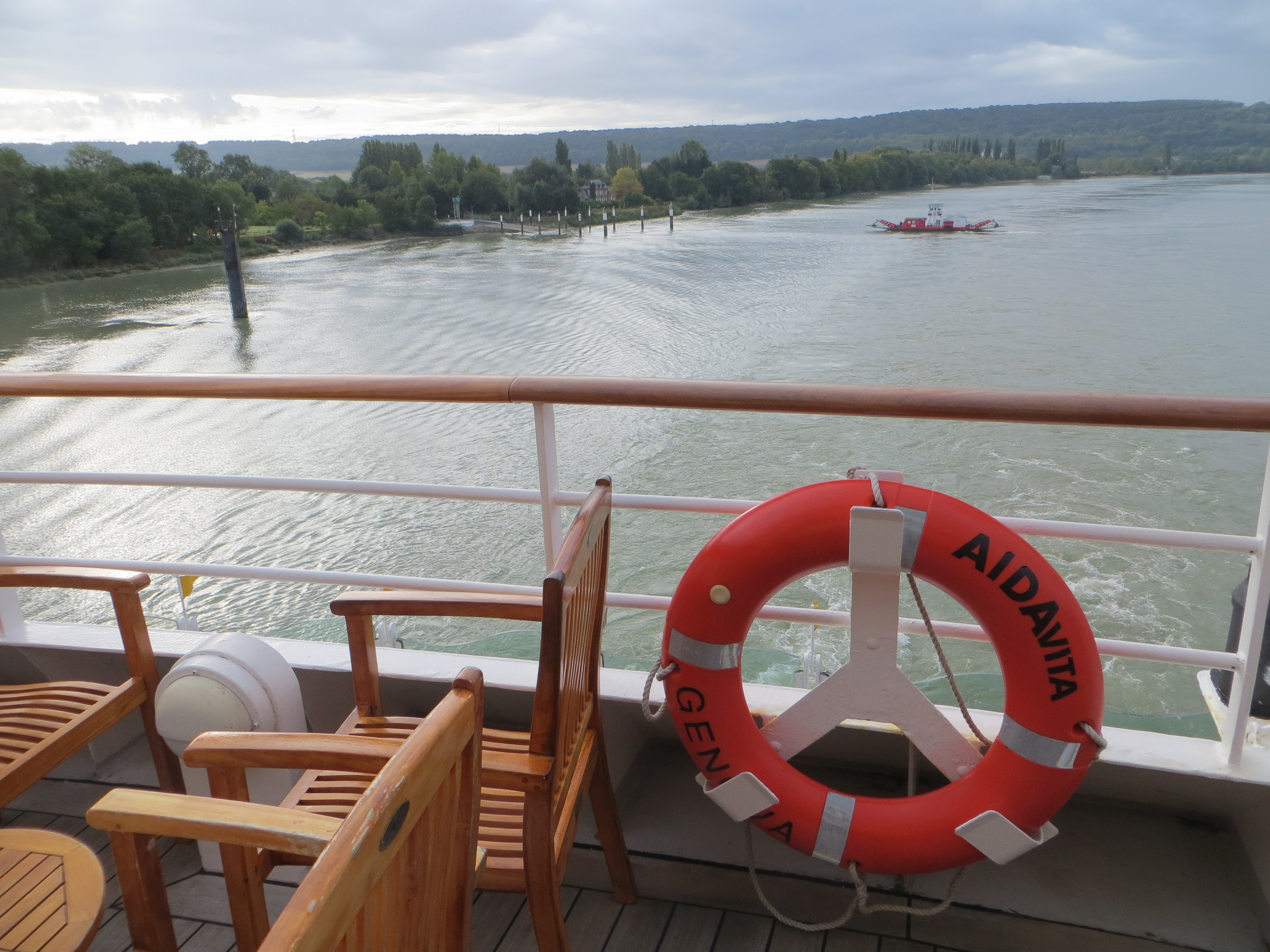 AIDAvita auf der Seine