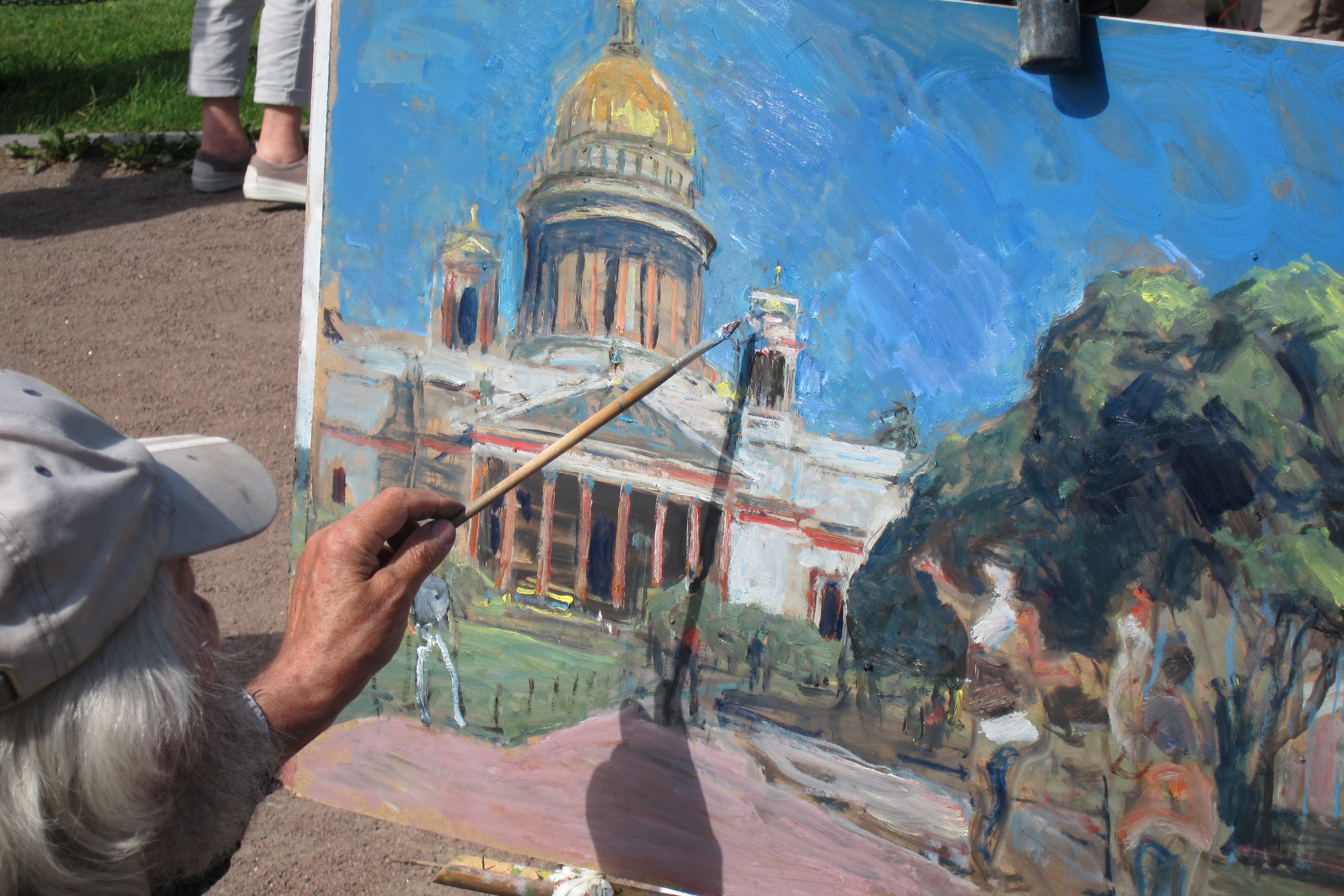St. Petersburg 06.2014, ................ein Bild wie gemalt.