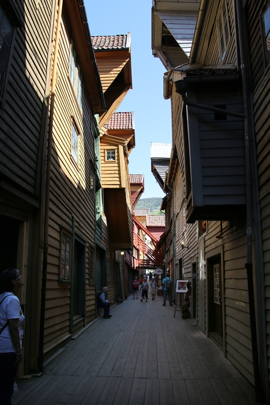 Das alte Bryggen, so hieß Bergen zur Zeit der Hanse