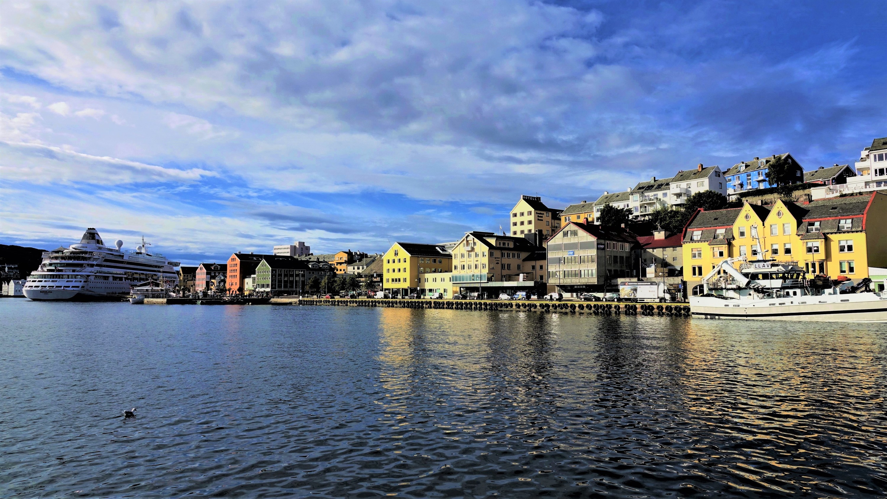 11.09.2018 vor zwei Jahren mit der AIDAvita in Kristiansund