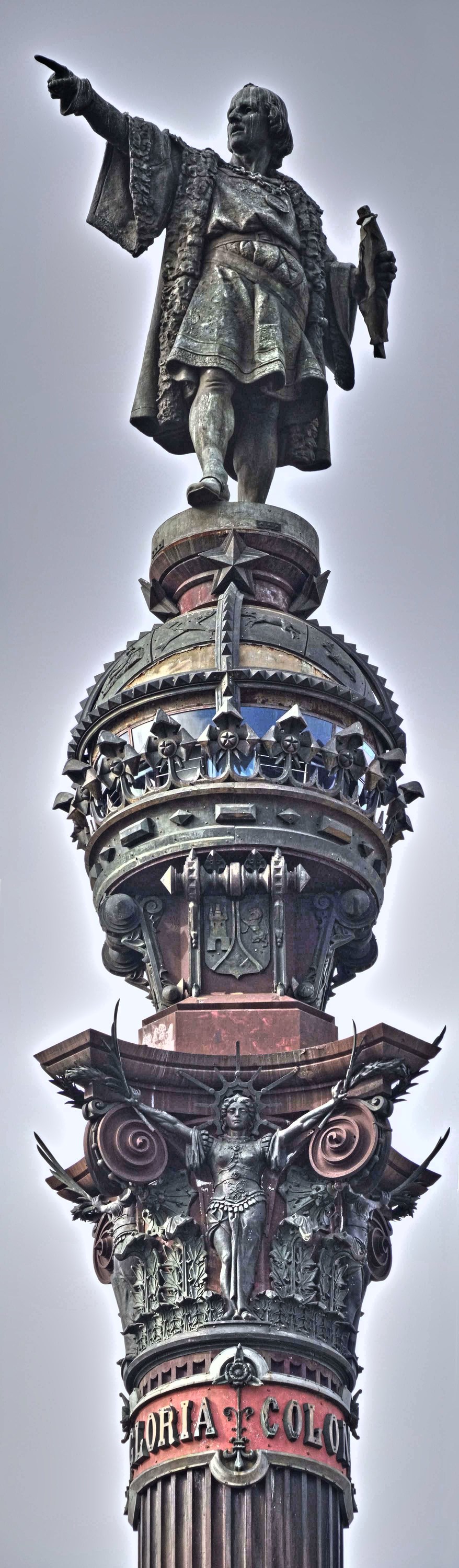 Die Kolumbussäule in Barcelona