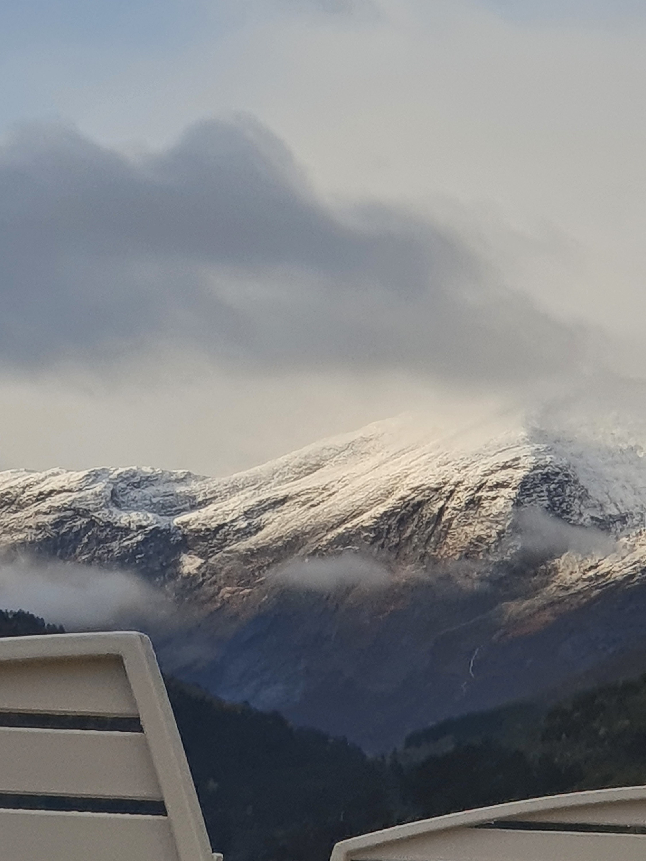 Geiranger Fjord im Oktober