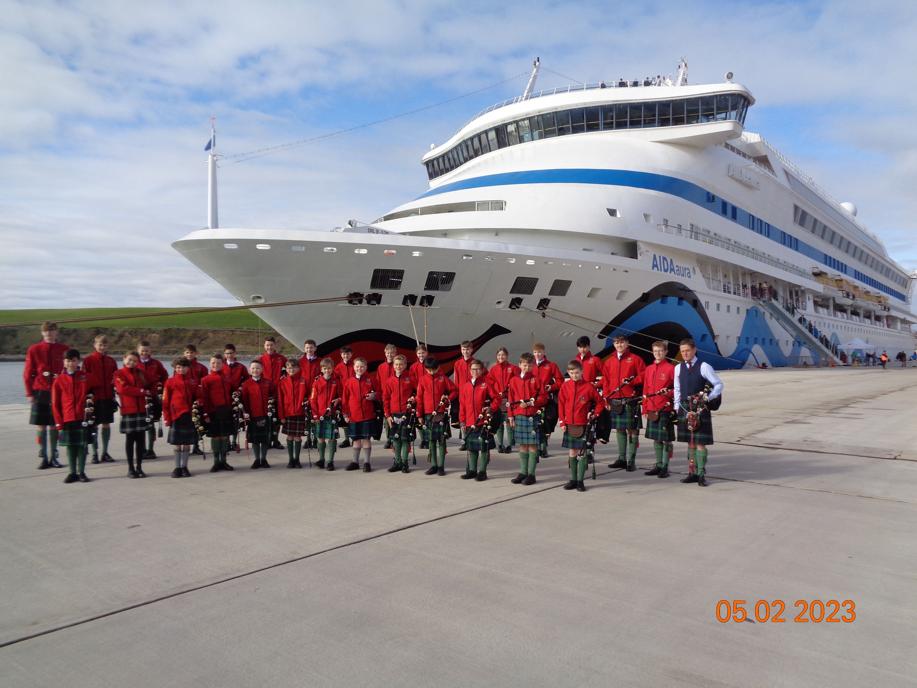 Port of Aberdeen welcomes first cruise call to new Aberdeen South Harbour