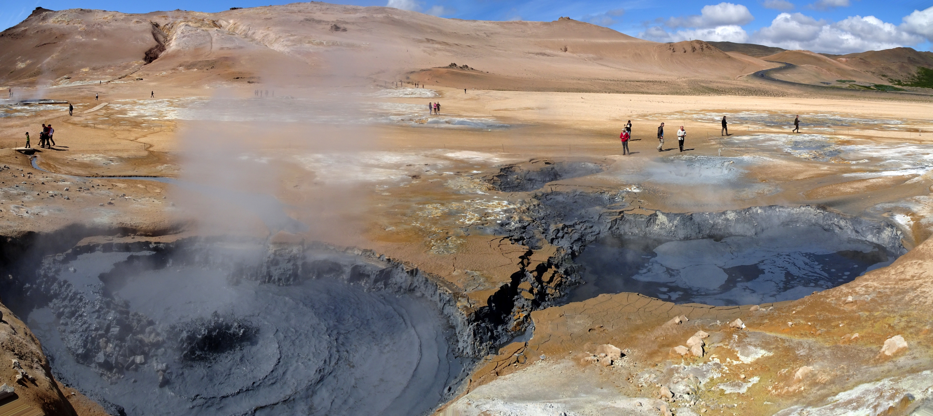 Ausflug zum Geothermalgebiet Hverir-Hverarönd