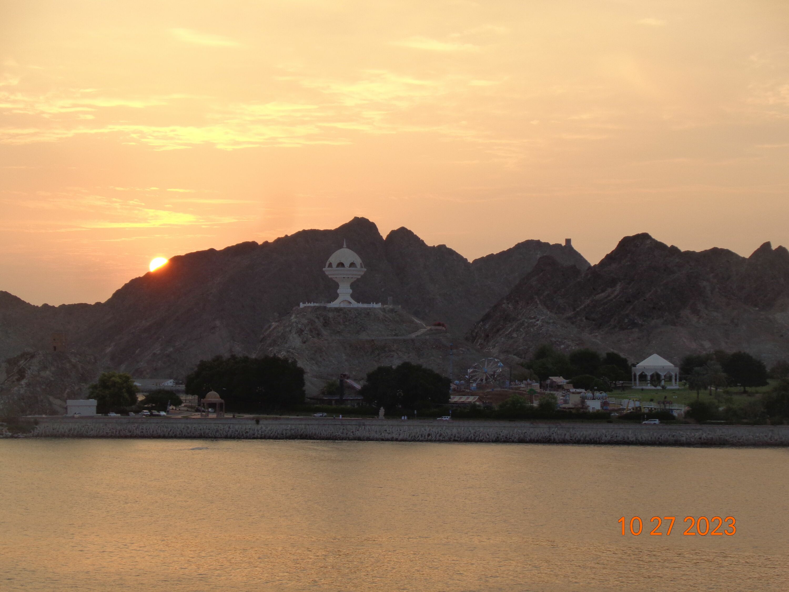 Maskat, Oman Ankunft