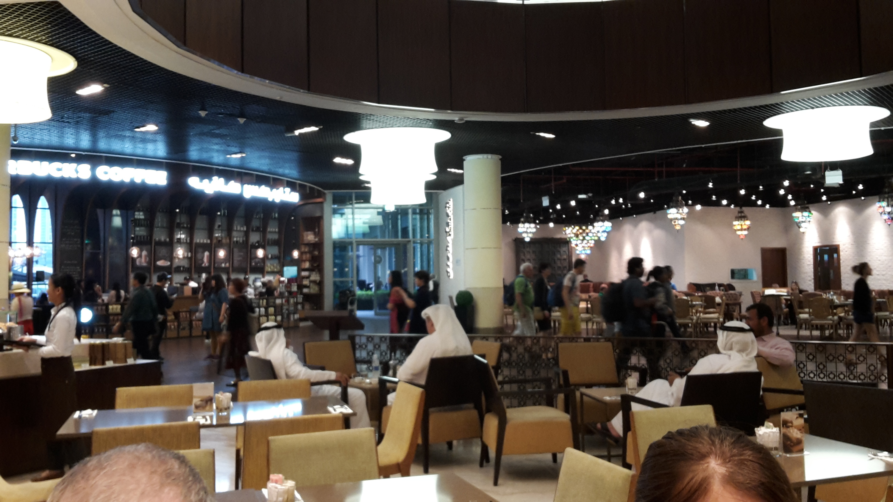 Cafe in der Dubai Mall