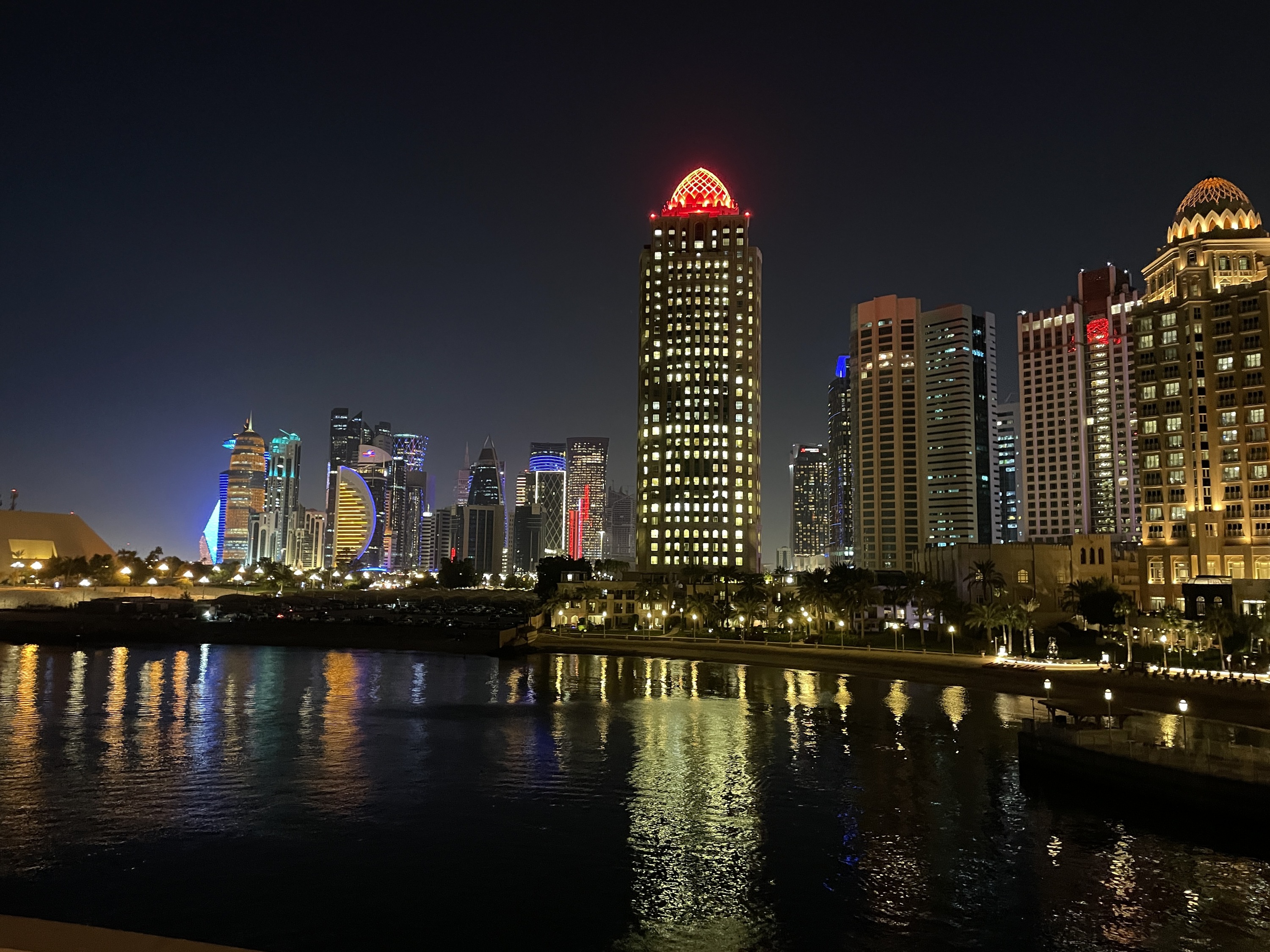 Doha bei Nacht