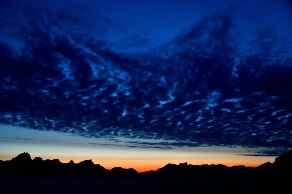 Wetterphänomen über den Lofoten