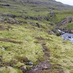 Wanderweg im mittleren Abschnitt