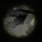 Island Höhlenwanderung, da ging es durch