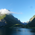 Örtchen im Sognefjord / Norwegen