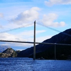 Brücke über den Lysefjord September 2019