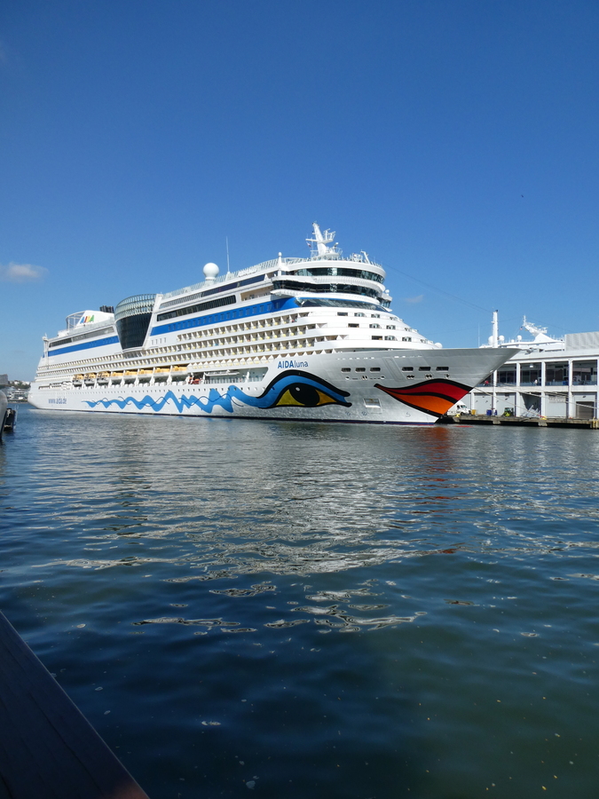 wasserurlaub AIDA luna New York Manhattan Pier 88 AIDAFANS / AIDA