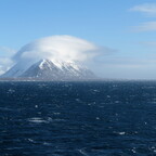 Auslaufen Isfjorden, Spitzbergen mit Aidaaura