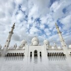 Sheikh Zayed Moschee - Innenhof