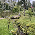 kleiner schön angelegter Garten