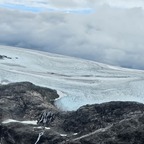 Eidfjord Gletscher von oben