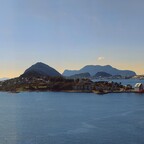 "Ihr seid in Ålesund!", tat diese Möwe kund!