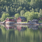 Früh morgens im Hardangerfjord