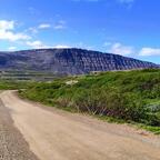 Der Dynjandi ist nicht mehr fern; erreichbar vom isländischen Ísafjörður.