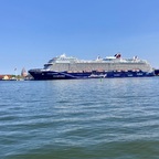 Die Mein Schiff 7 vor Klaipeda