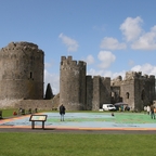 Pembroke Castle im Südwesten von Wales