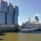 Aida Perla im Hafen von Rotterdam