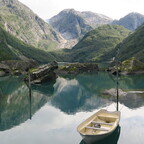 Bondhusbreen Gletschersee