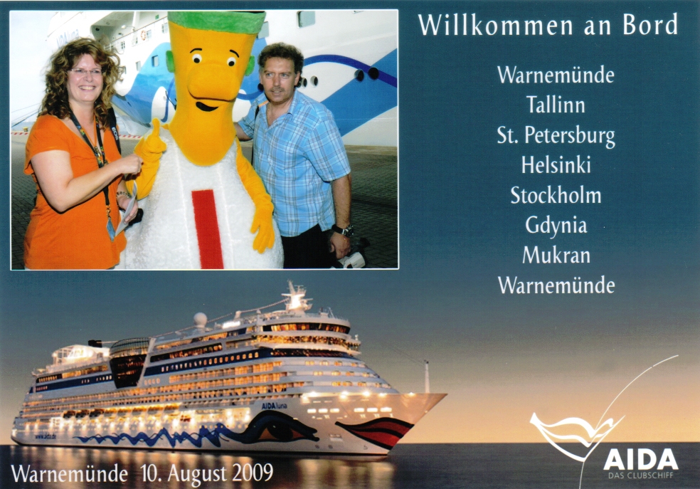 Wasserurlaub Aida Luna In Der Ostsee - AIDAFANS / AIDA-FANS Deine ...